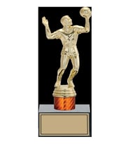 ODAK KUPA - Figürlü Kupalar - Voleybol Erkek Figürlü Kupalar FG-003 C - 21 cm
