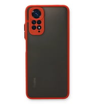 Pilelistore   Xiaomi Redmi Note 11 Pro Kılıf Montreal Silikon Kapak - Kırmızı