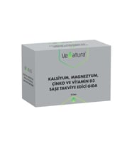 Venatura Kalsiyum, Magnezyum, Çinko Ve Vitamin D3 30 Saşe