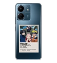 Xiaomi Redmi 13C Uyumlu Naruto Anime Desenli Şeffaf Telefon Kılıfı