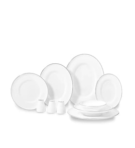 Korkmaz Bella Collection 60 Parça Yemek Takımı Platin A8171