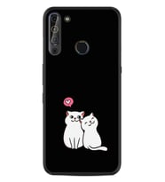 Casper Via X20 Kılıf Silikon Desen Love Cats 1690