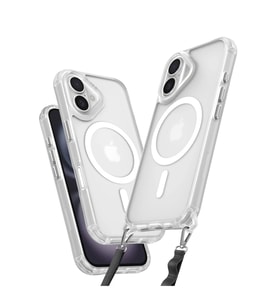 iPhone 16 Plus Kılıf Enka Magsafe Silikon Kılıf - Şeffaf