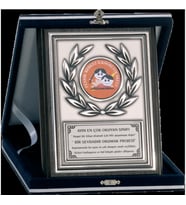 ODAK KUPA - Ahşap Plaketler - PL-115 B - 15x20 cm