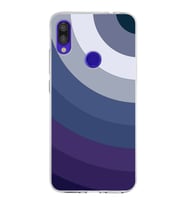 Xiaomi Redmi Note 7 Pro Uyumlu Kapak Renk Cümbüşü Tasarımlı Şeffaf Silikon Kılıf
