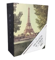 HİDZ Fotoğraf Albümü 100'lük 10x15cm Desenli Anı Albümü (Yeşil)