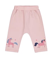Civil Baby Unicorn Baskılı 6-18 Ay Tek Alt Bebe - Pembe