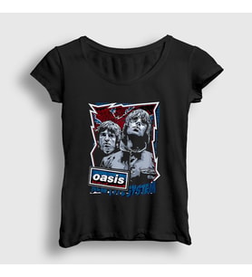Presmono Kadın Siyah Oasis T-Shirt 100378tt