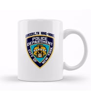 Brooklyn Nine Nine Nypd Badge Kupa Bardak Porselen