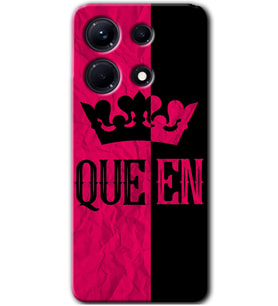 İnfinix Note 30 Pro Kılıf HD Desen Baskılı Kılıf - Queen