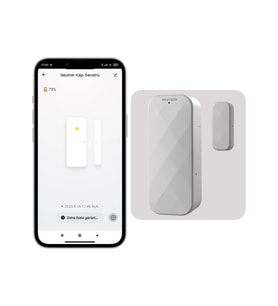 Neutron NTL-MC-02WBM Kapı Titreşim Ve Darbe Sensörlü Manyetik Kontak WİFİ
