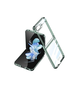 Samsung Galaxy Z Flip 5 Uyumlu Kılıf Zore Kıpta Lensli Kapak