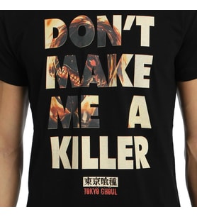 Bant Giyim - Tokyo Ghoul Killer Siyah Erkek T-shirt Tişört