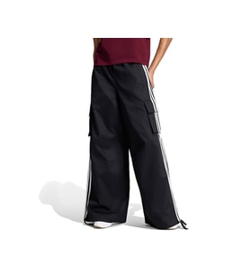 Adidas FIREBIRD ADILENIUM TWILL CARGO PANT Kadın Günlük Kargo Eşofman Altı KQ6428 Siyah