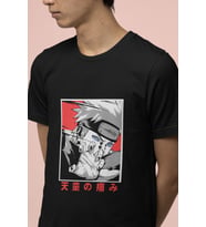 Anime Pain Tişört (Siyah)