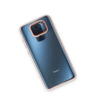 Xiaomi Redmi Note 9 Kılıf Dora Kapak - Pudra