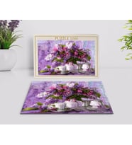 BK Home Yağlıboya Tasarımlı 1000 Parça Profesyonel Puzzle-24