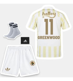 Greenwood-11 Fênerbahçe 26-27 Yeni Sezon Çocuk Futbol Forması - 4'lü Set
