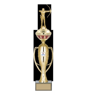 ODAK KUPA - Figürlü Kupalar - Okçu Figürlü Kupalar FG-073 B - 50 cm