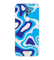 PrintiFy Oppo A9 2020 Uyumlu Kamera Korumalı Renkli Desen Tasarımlı Şeffaf Silikon Kılıf