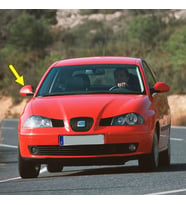 Seat İbiza 2002-2008 Sağ Yan Dış Dikiz Ayna Kapağı 6L0857538