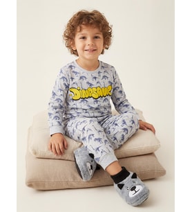 Civil Boys Dınazor Baskılı 2-5 Yaş Pijama Takımı - Standart