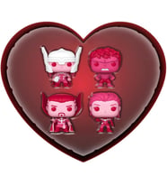 Funko Pocket Funko Pop Figür: Marvel Classic Valentines Box 4Pc (Krem)