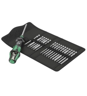 WERA Kraftform Kompakt Turbo Bits Tornavida Seti (05057482001)