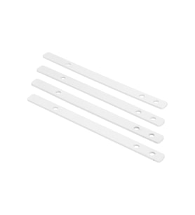 - Ahşap Yatak Bariyeri Aparatı - Metal Set - 4 Demir + Vida (Çok Renkli)