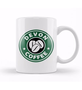Devon Coffee Kupa Bardak Porselen