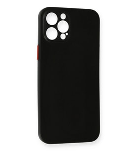Pilelistore   iPhone 12 Pro Max Kılıf PP Ultra İnce Kapak - Siyah