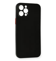 Pilelistore   iPhone 12 Pro Max Kılıf PP Ultra İnce Kapak - Siyah
