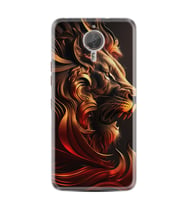 GM5 Plus Kılıf HD Resim Baskılı Süper Arslan StKd -072
