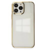 Newface Apple iPhone 14 Pro Kılıf Element Silikon - Gold