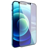 Apple iPhone 13 Pro Max Temperli Cam Full Ekran Koruyucu (Siyah)