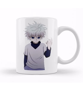 Killua Zoldyck Assasin Mode Hunter X Hunter Kupa Bardak Porselen