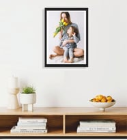 Yapışkanlı Sök Tak Siyah Çerçeve 20x30cm - 1 Adet