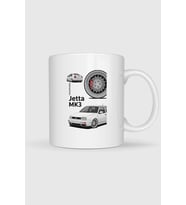 Jetta Mk3 Tasarımlı Kupa Bardak