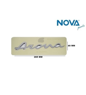 6F9853687E 3Q7 Yazı Arona Gümüş - Arona