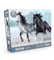 Blue Focus Horses (Atlar) - 1000 Parça