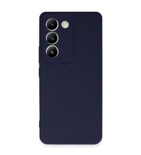 V30 Lite 4G Kılıf First Silikon - Lacivert