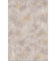 Eliana Home Baskılı, Yıkanabilir Kaymaz Taban Salon Halısı LNA0536 100x150 cm (Bej)