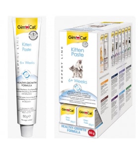 Gimcat Kitten Paste Calsium - Yavru Kediler İçin Vitamin Macunu 50 gr