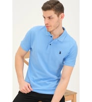 T8561 DEWBERRY ERKEK TSHIRT-AÇIK MAVİ