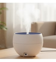 Yarım Küre Tasarımlı USB Işıklı Mini Masaüstü Aroma Difüzör – 150 ml Sessiz Nemlendirici (Karışık)