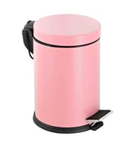 5 Lt Pedallı Çöp Kovası Pembe ( 1 Adet )