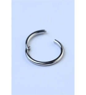 Hızma Gizli Kilit Halka Silver Piercing