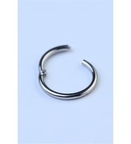 Hızma Gizli Kilit Halka Silver Piercing