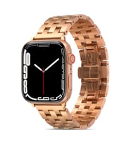 Apple Watch 40mm Uyumlu Kordon Metal Geçmeli Paslanmaz KRD-20 Kayış