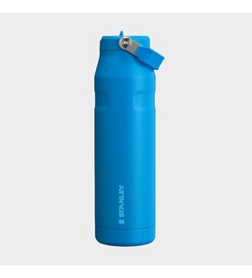 Stanley Iceflow™ Aerolight™ Flip Straw 2.0 Pipetli Su Şişesi, Mavi (Azure), 1.06 Litre (Çok Renkli)